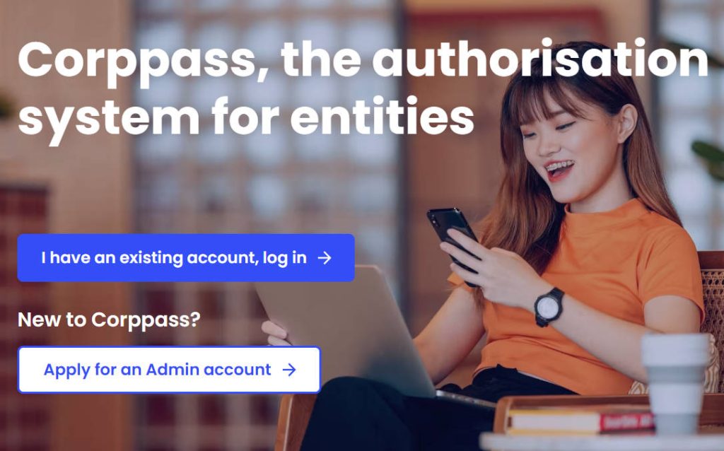 新加坡公司Corppass账号开通流程及使用说明